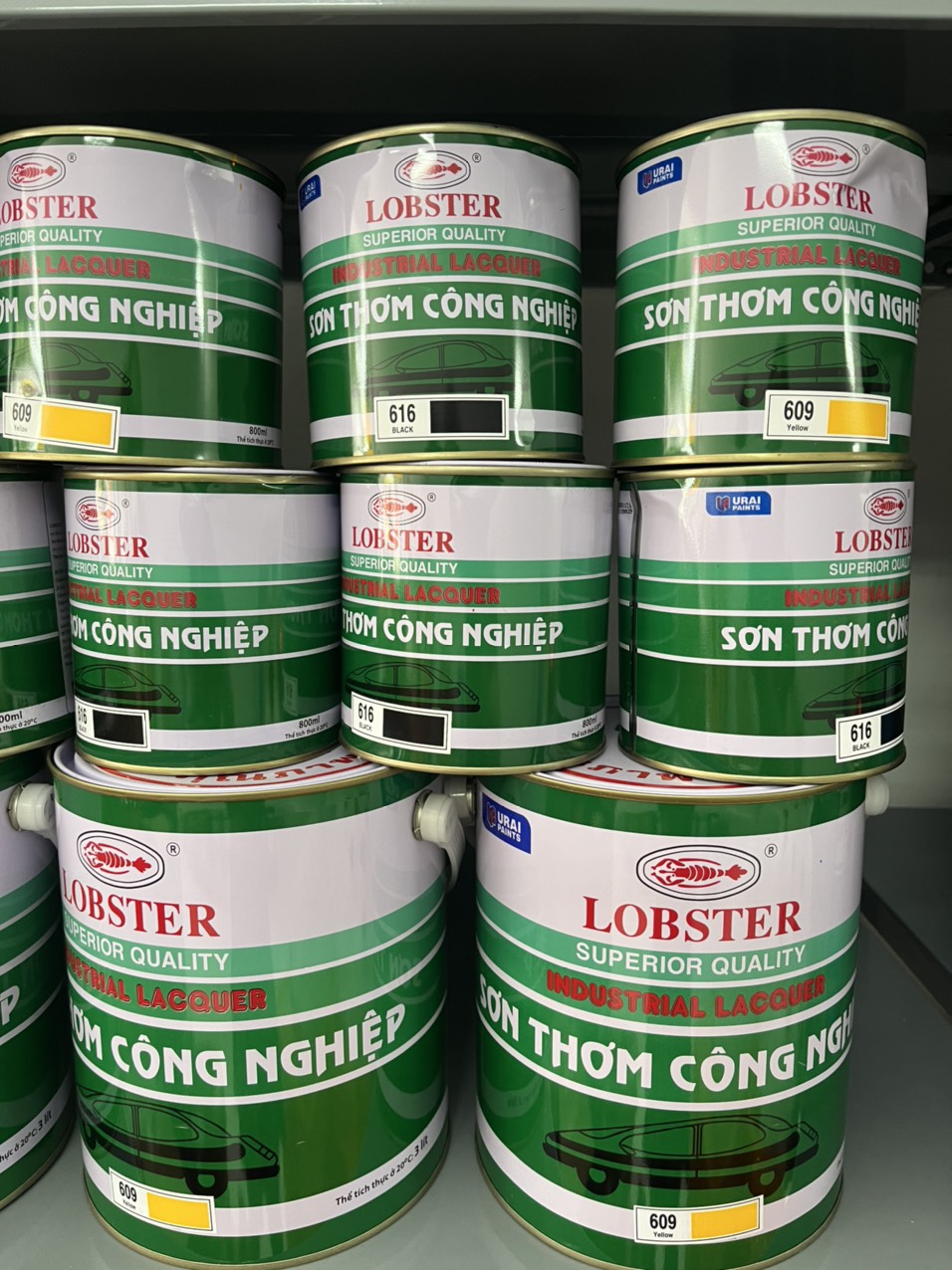 Sơn Dầu Cao Cấp Màu Nhũ Vàng 9000 450gr